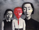 A Big Family by Zhang Xiaogang